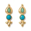 Sale The Met Store Tibetan Turquoise Drop Earrings