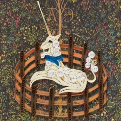 Clearance The Met Store Unicorn Quilled Card