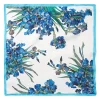 The Met Store Van Gogh Iris Motif Silk Neckerchief