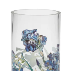 The Met Store Van Gogh Irises Glass Vase