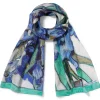 New The Met Store Van Gogh Irises Oblong Silk Scarf