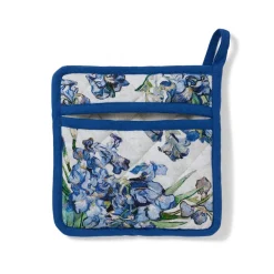 Outlet The Met Store Van Gogh Irises Pot Holder and Oven Mitt Set