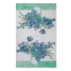 Hot The Met Store Van Gogh Irises Tea Towel