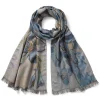 Sale The Met Store Van Gogh Irises Wool-Blend Shawl