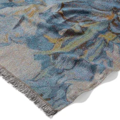 Sale The Met Store Van Gogh Irises Wool-Blend Shawl