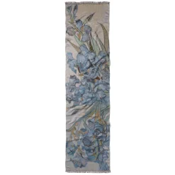 Sale The Met Store Van Gogh Irises Wool-Blend Shawl