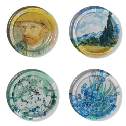 New The Met Store Van Gogh Paintings Glass Coasters