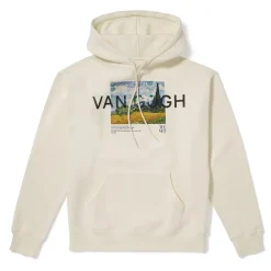 New The Met Store Van Gogh Wheat Field with Cypresses Hoodie