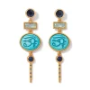 New The Met Store Wedjat Eye Scarab Drop Earrings