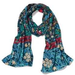 Sale The Met Store William Morris Mixed Patterns Oblong Silk Scarf