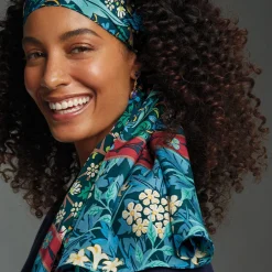 Sale The Met Store William Morris Mixed Patterns Oblong Silk Scarf