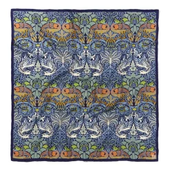 Sale The Met Store William Morris Peacock and Dragon Square Silk Scarf