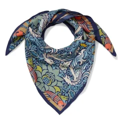 Sale The Met Store William Morris Peacock and Dragon Square Silk Scarf