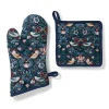 Discount The Met Store William Morris Strawberry Thief Pot Holder and Oven Mitt Set