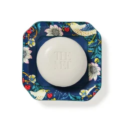 Clearance The Met Store William Morris Strawberry Thief Scented Soap and Porcelain Dish Gift Set
