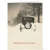 Online The Met Store Winter Scene with Vintage Auto Holiday Cards