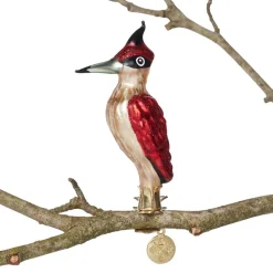 Hot The Met Store Woodpecker Glass Ornament